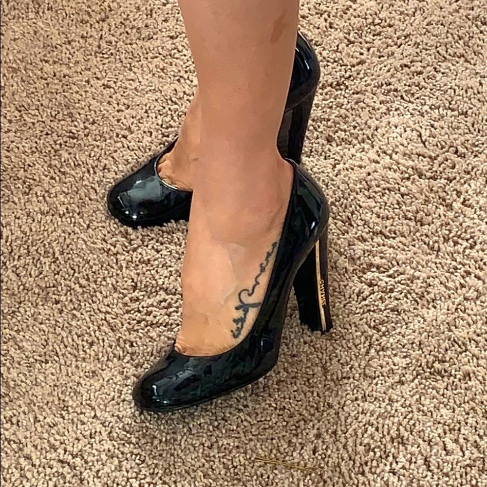 Chanel Black Patent Heel 🖤